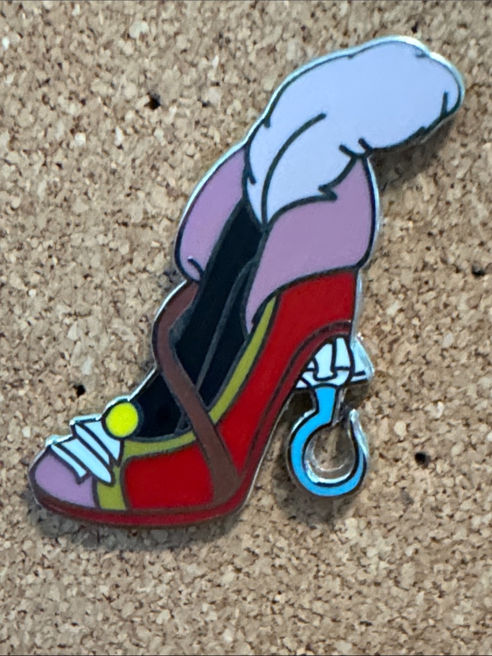 5/$25 Disney Villains Peter Pan Hook High Heels Pin